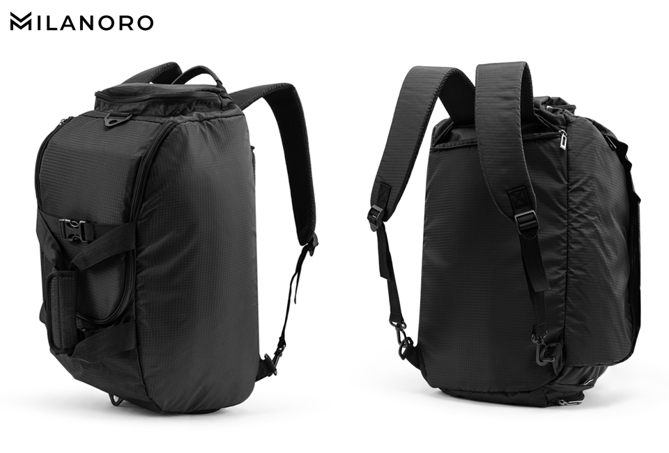 Zaino e borsa sportiva 2 in 1