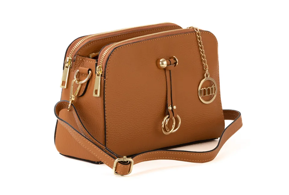 Elegante Lederhandtasche