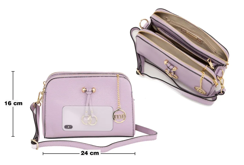 Elegante Lederhandtasche