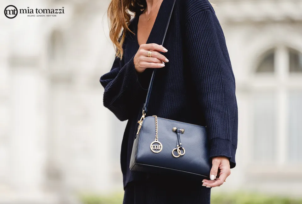 Elegante Lederhandtasche