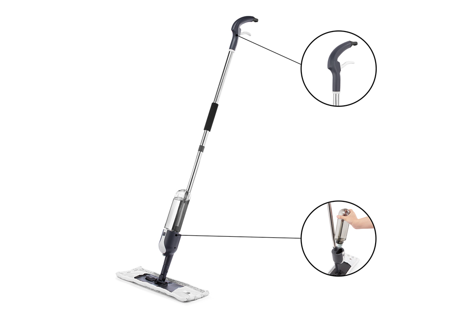 Multifunctional mop with built-in spray function