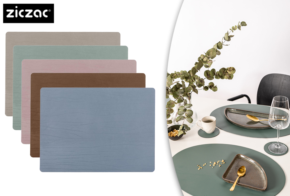 Set of 4 placemats + free coasters