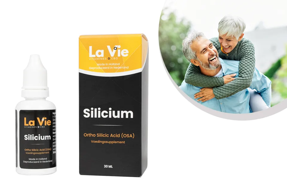 Peau ferme et cheveux brillants avec La Vie Silicium gouttes 30 ml