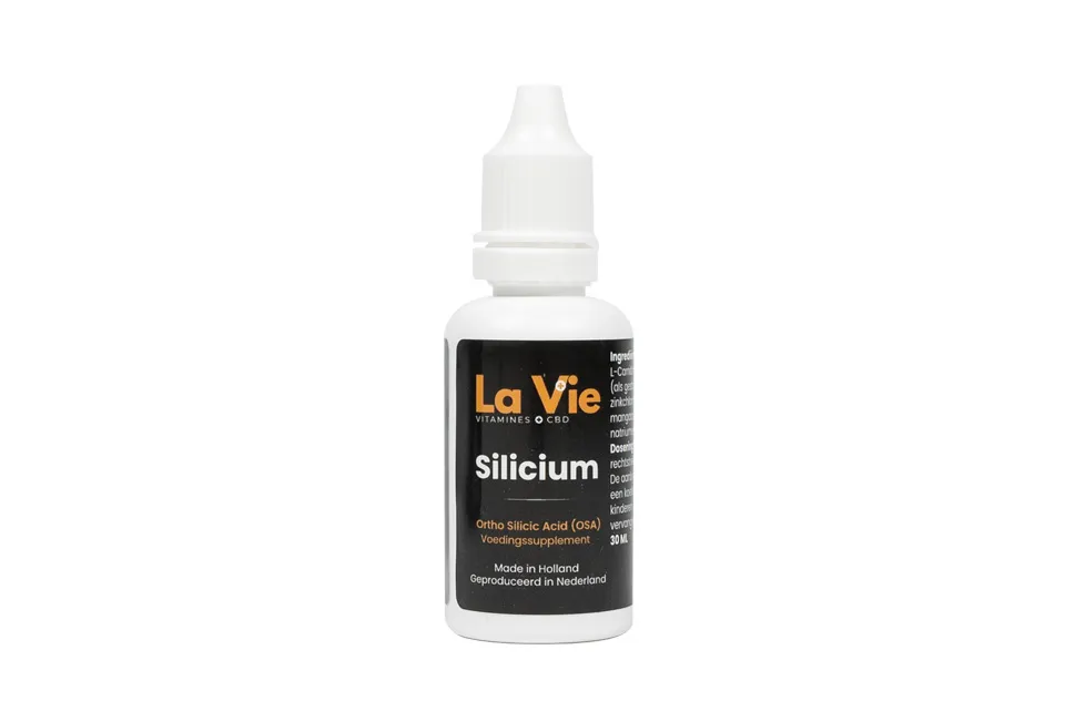 Peau ferme et cheveux brillants avec La Vie Silicium gouttes 30 ml