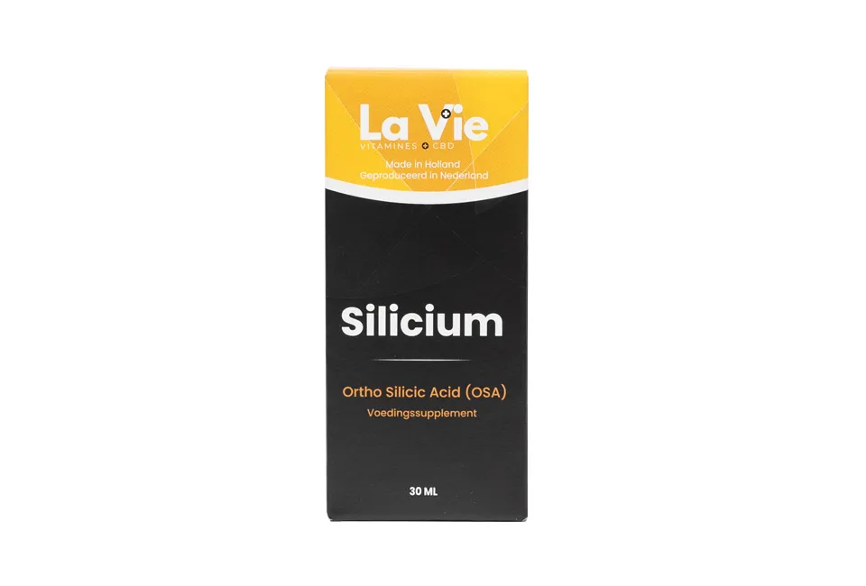 Peau ferme et cheveux brillants avec La Vie Silicium gouttes 30 ml
