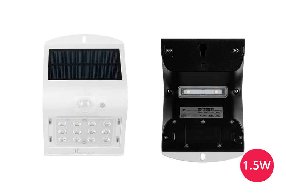 Applique LED solaire 1,5W ou 4W