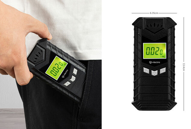 Ethylotest numérique rechargeable