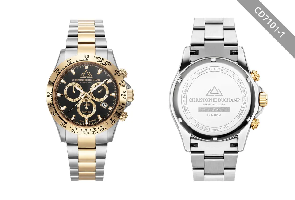 Montre sign&eacute;e pour hommes Christophe Duchamp