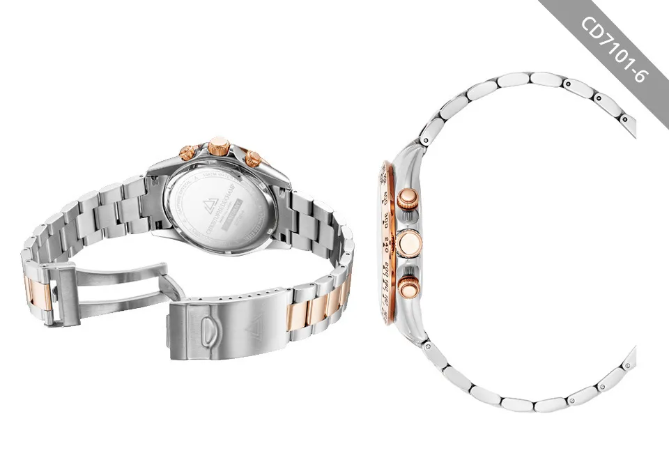 Montre sign&eacute;e pour hommes Christophe Duchamp