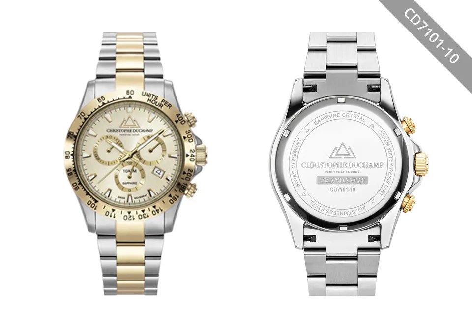 Montre sign&eacute;e pour hommes Christophe Duchamp
