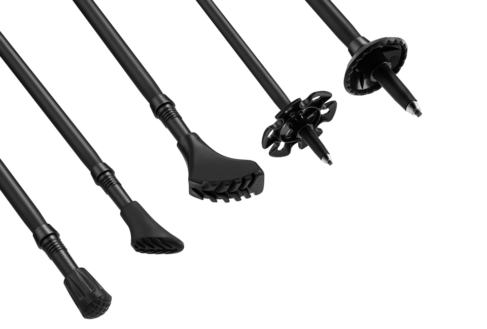 Set aus 2 zusammenklappbaren Wanderst&ouml;cken