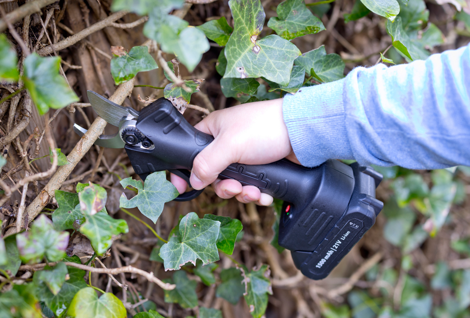 Sécateur électrique pour un jardin bien entretenu