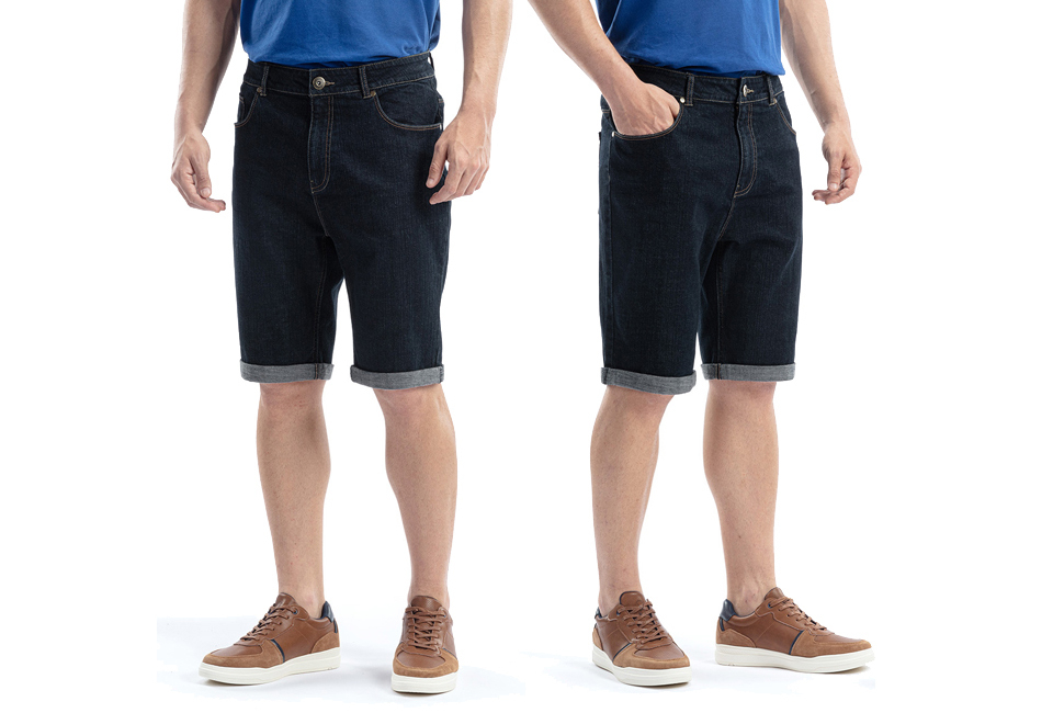 Short denim uomo