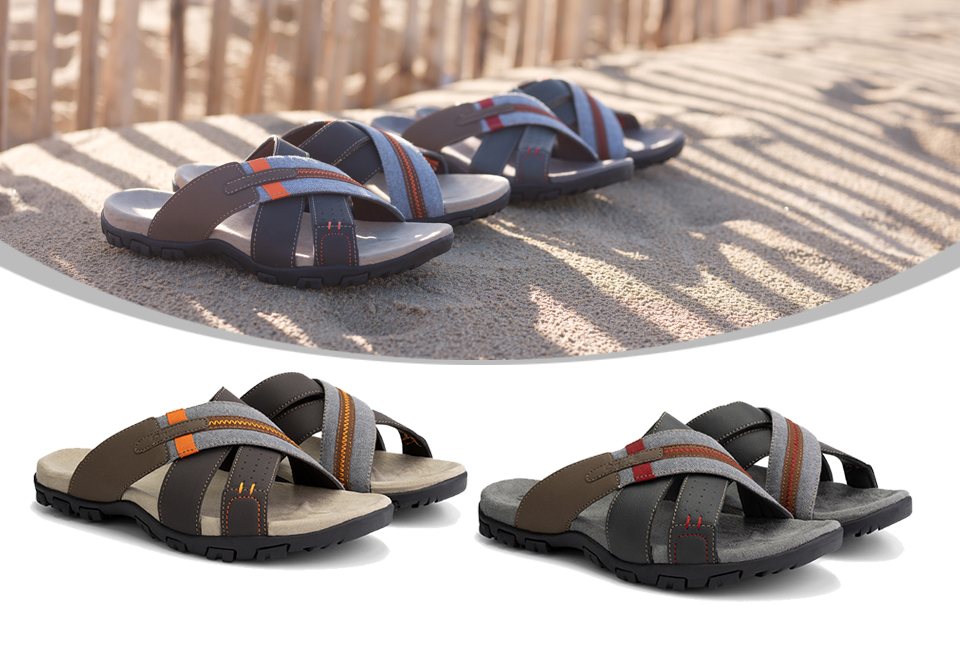 Bequeme Herren-Sandalen