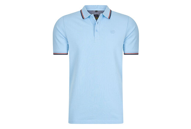 Elegante katoenen herenpolo