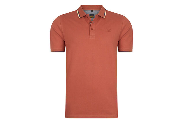 Elegante katoenen herenpolo