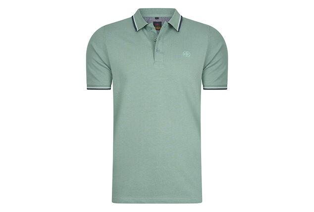 Elegante katoenen herenpolo