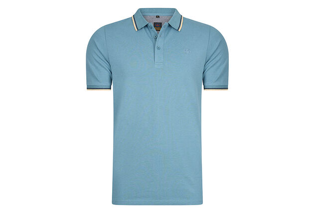 Elegante katoenen herenpolo