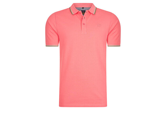 Elegante katoenen herenpolo