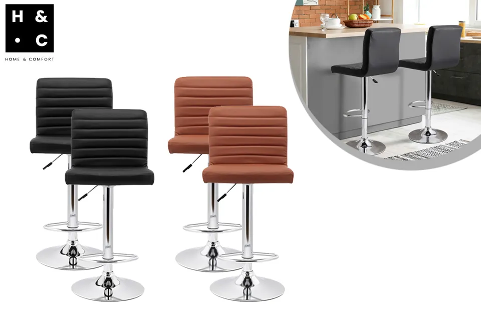 Set of 2 stylish bar chairs