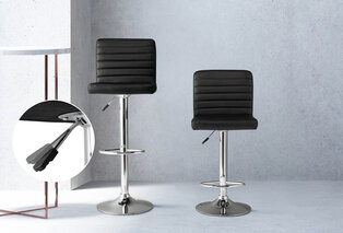 Set of 2 stylish bar chairs — 7