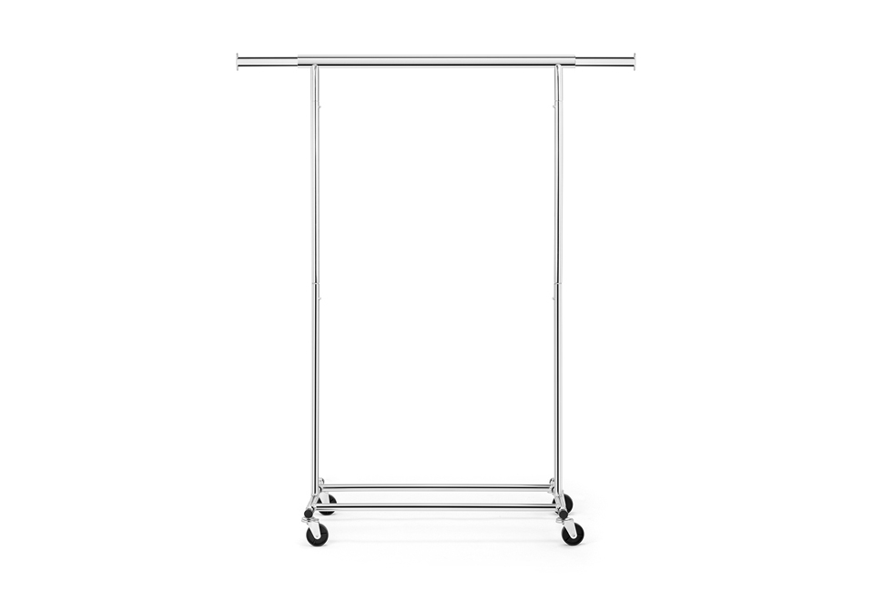 Extendable metal clothing rack Clothing rack