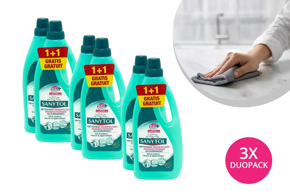Megapack Sanytol all-purpose cleaner