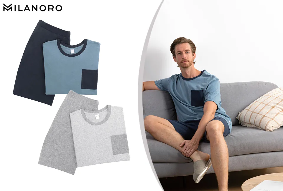 Sommarpyjamas f&ouml;r herr