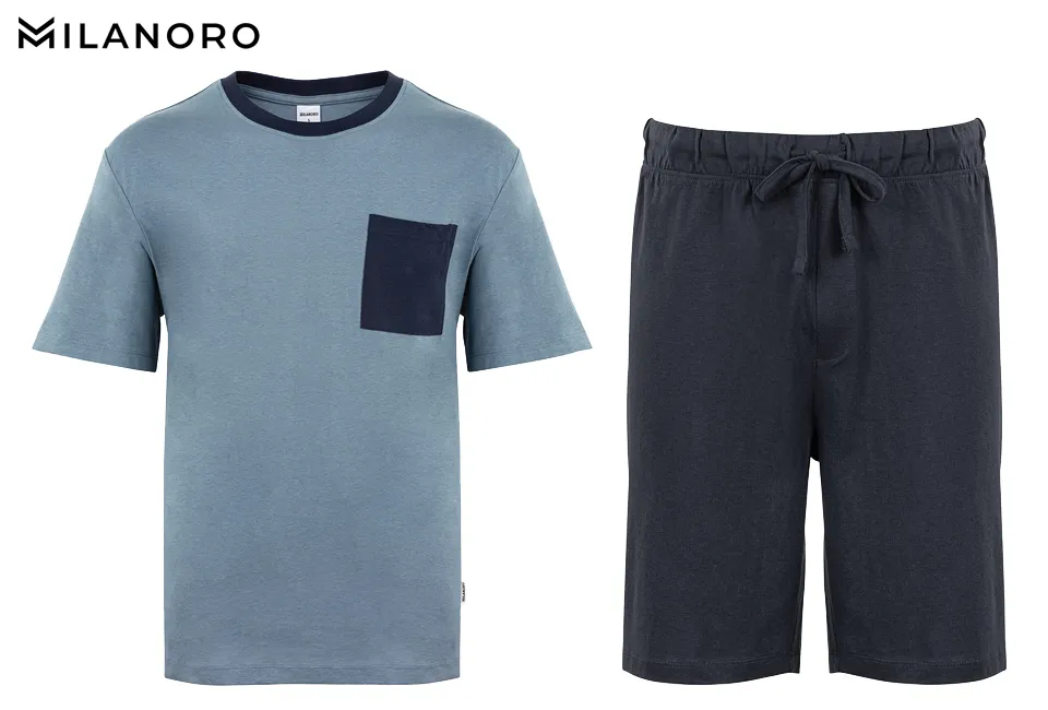 Sommarpyjamas f&ouml;r herr