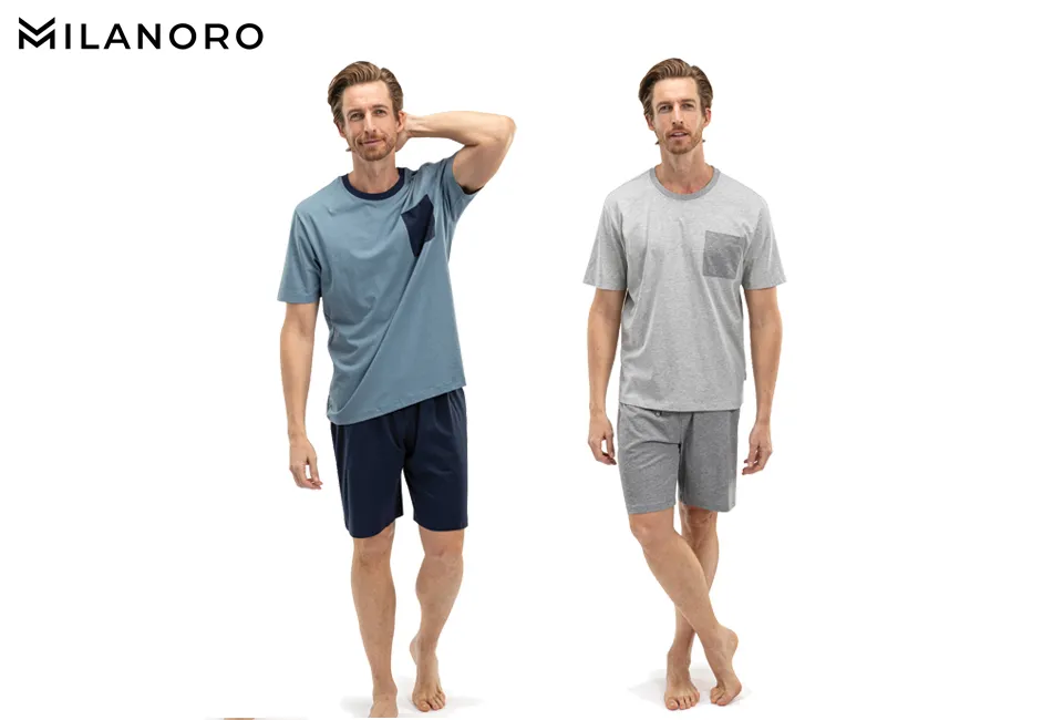Sommarpyjamas f&ouml;r herr