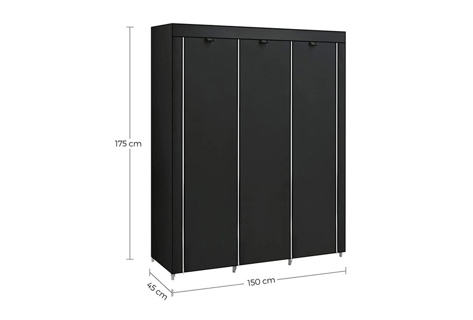 Armoire pliable avec housse de protection