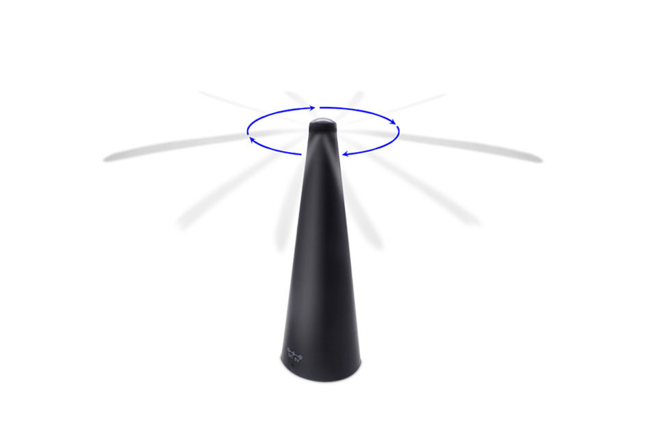 Ventilateur anti-insectes de table