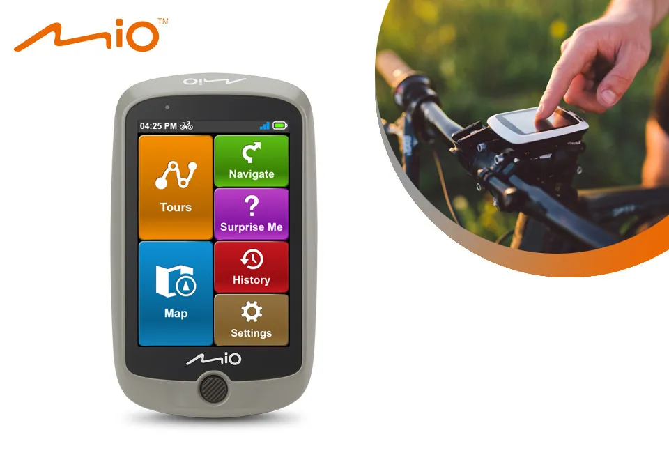 Fahrradnavigationssystem Mio Cyclo Discover