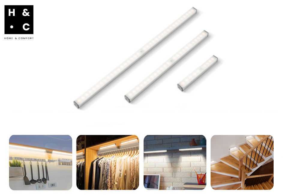 Lampe LED avec d&eacute;tecteur de mouvements