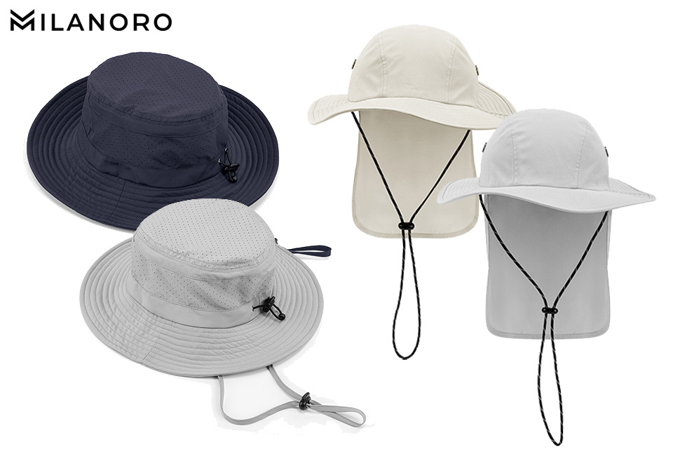 Chapeau d&rsquo;&eacute;t&eacute; respirant ou chapeau avec protection du cou