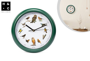 Horloge avec sons d'oiseaux