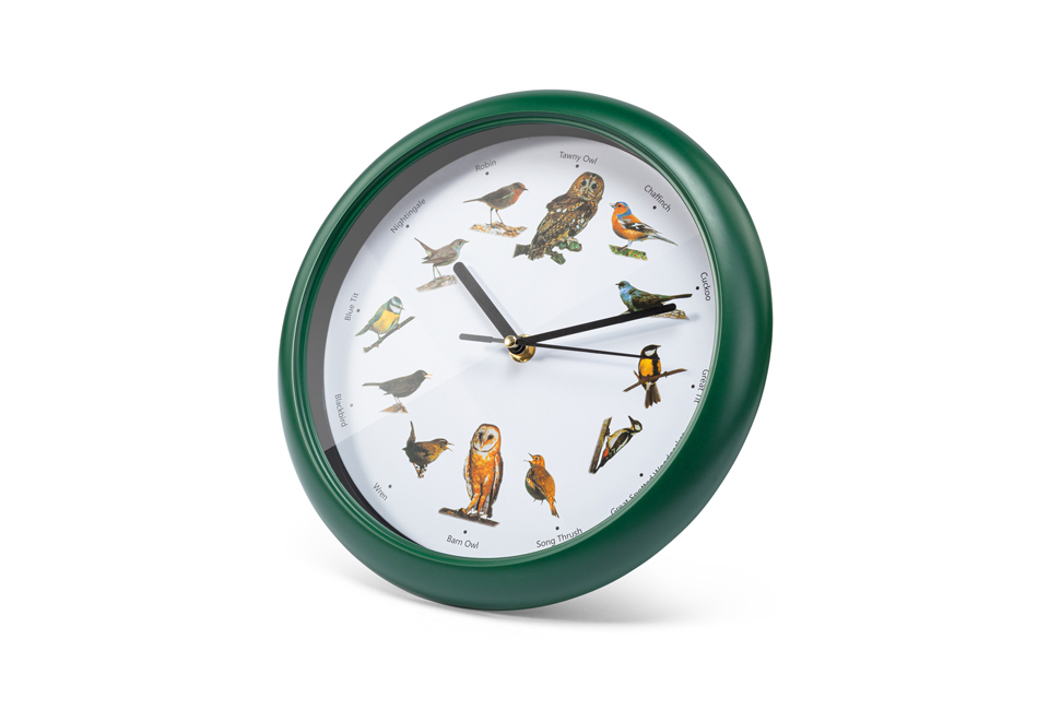 Clock with bird sounds