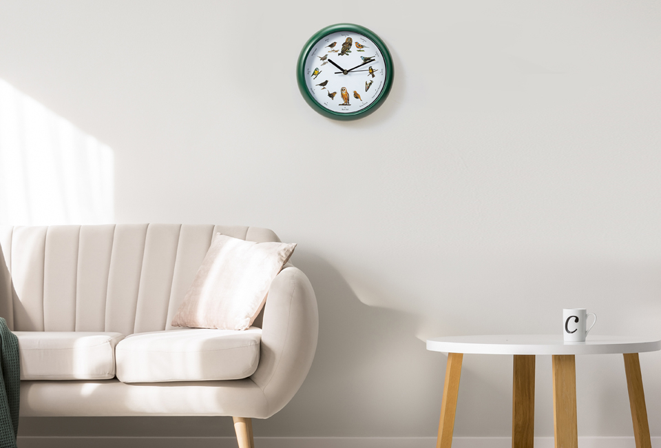 Clock with bird sounds