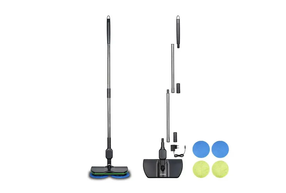 Sistema de esfregona rotativa