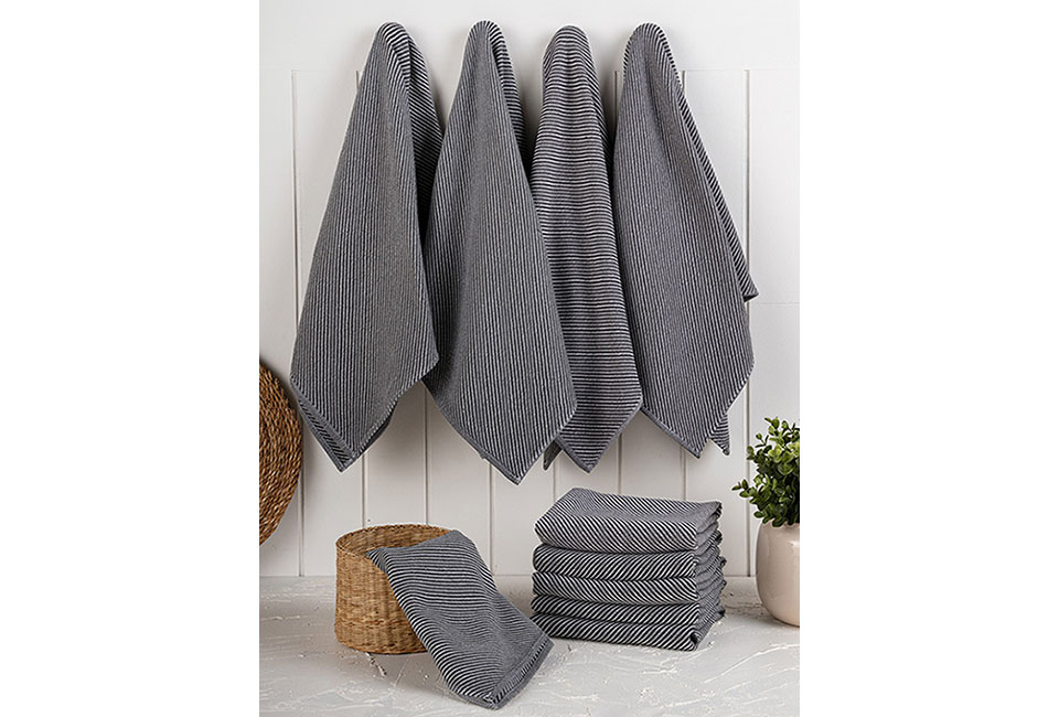 Lot de 10 torchons de cuisine