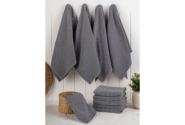 Lot de 10 torchons de cuisine