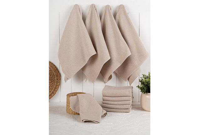 Lot de 10 torchons de cuisine