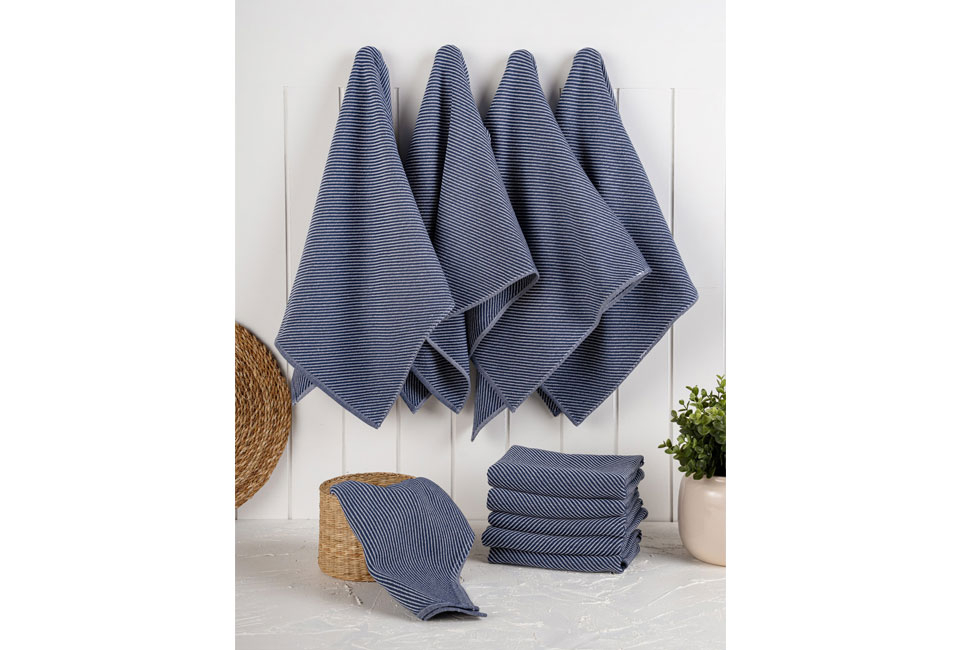 Lot de 10 torchons de cuisine