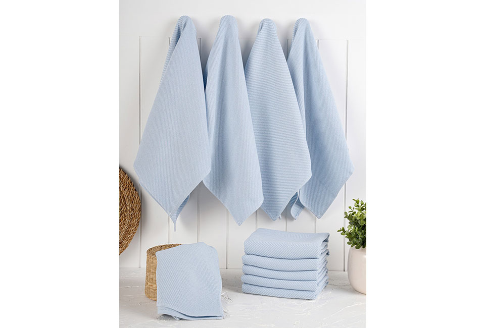 Lot de 10 torchons de cuisine