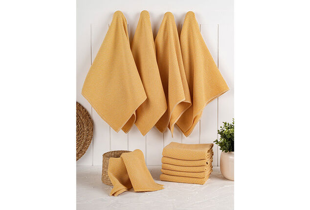 Lot de 10 torchons de cuisine