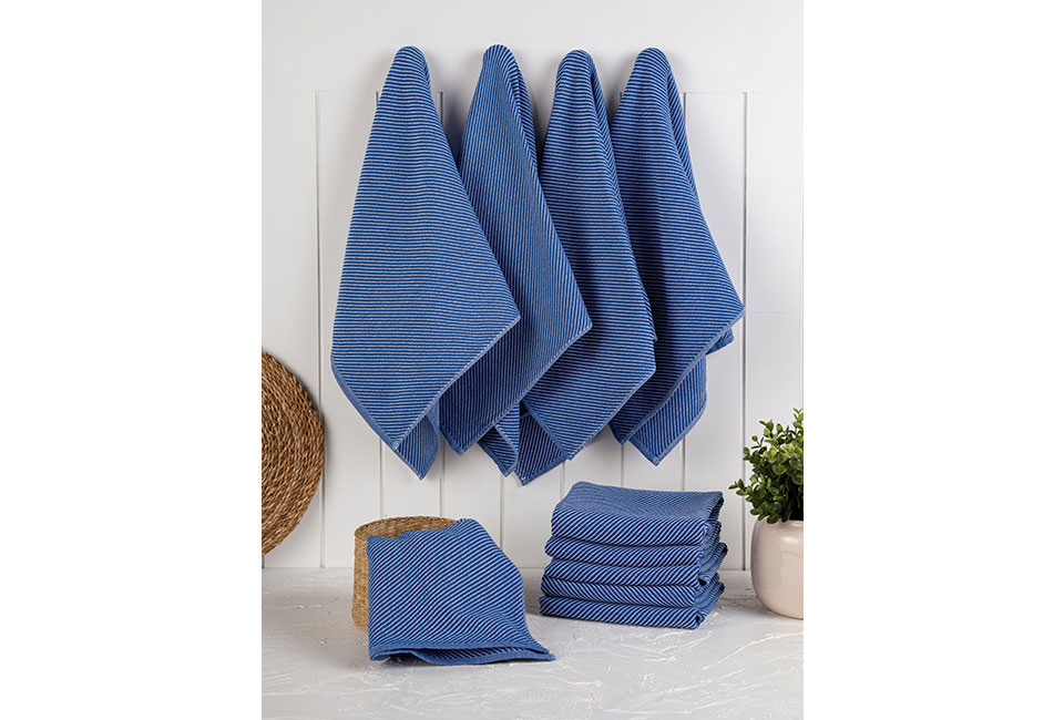Lot de 10 torchons de cuisine