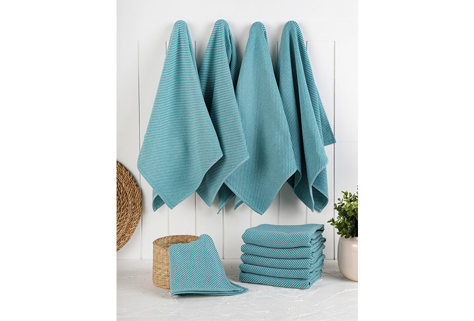 Lot de 10 torchons de cuisine