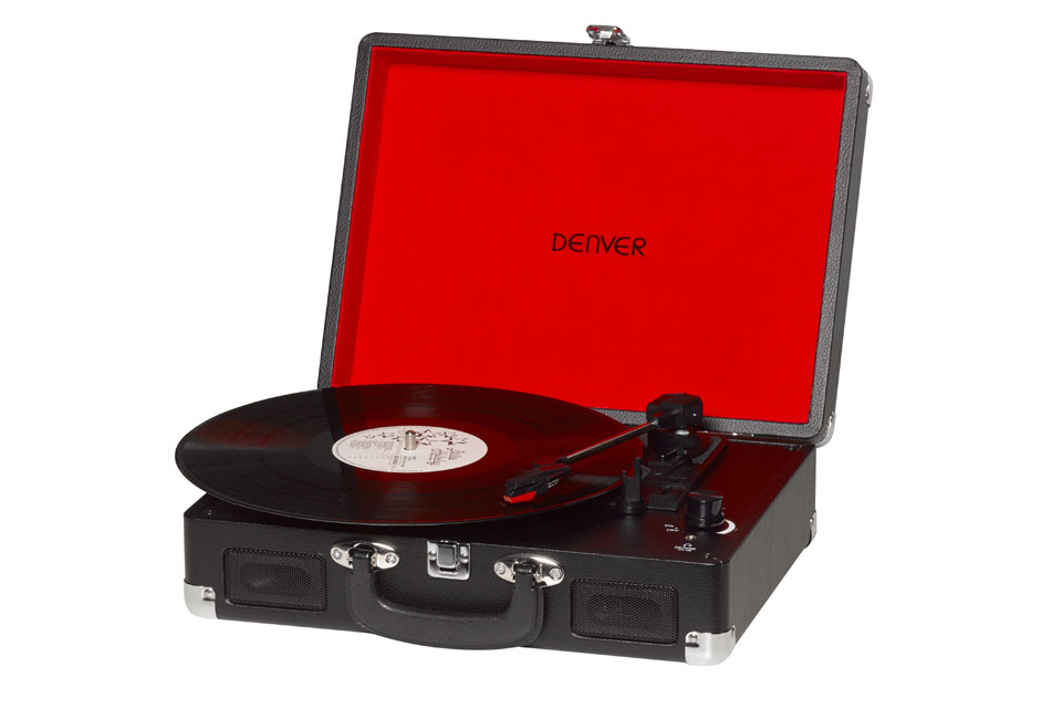 Retro vinyl platenspeler