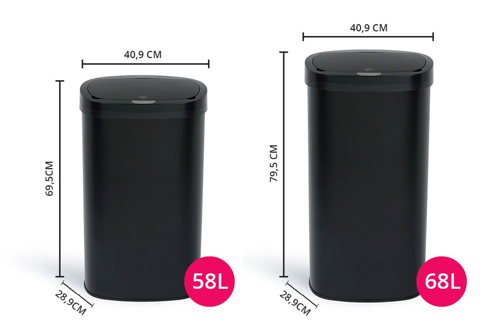 One Touch waste garbage can