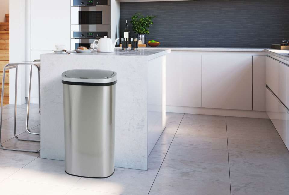 One Touch waste garbage can